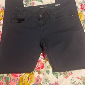 Dark Blue Mavi Alexa Mid-Rise Skinny Jean